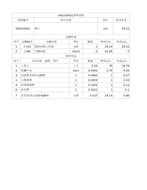 040103001  填方