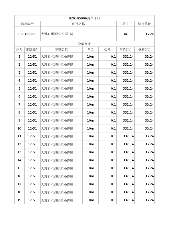 020105006  大理石踢脚线(立面16)