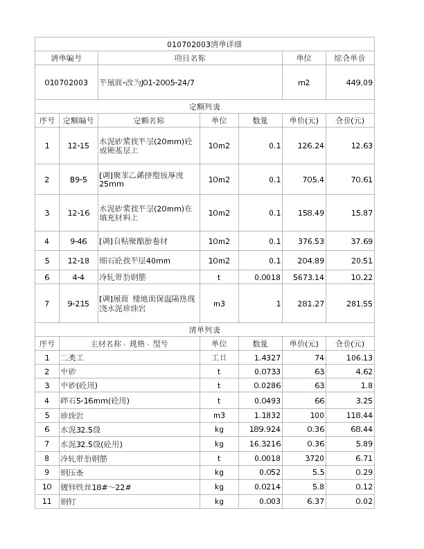 010702003  平屋面-改为J01-2005-24/7