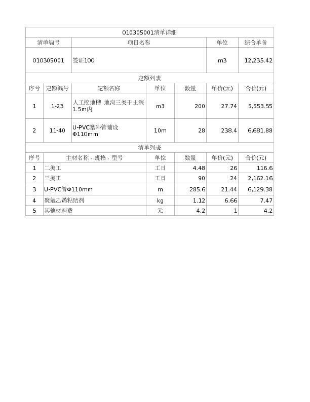 010305001  签证100