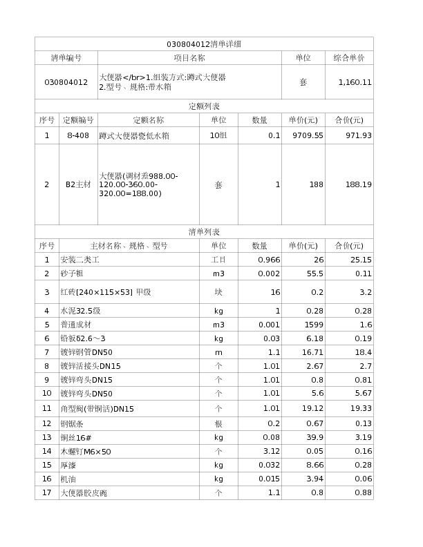 030804012  大便器
