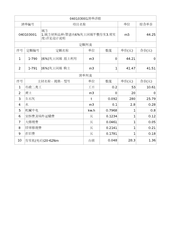 040103001  填方