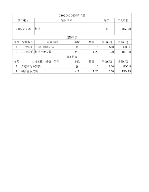 040204006  树池